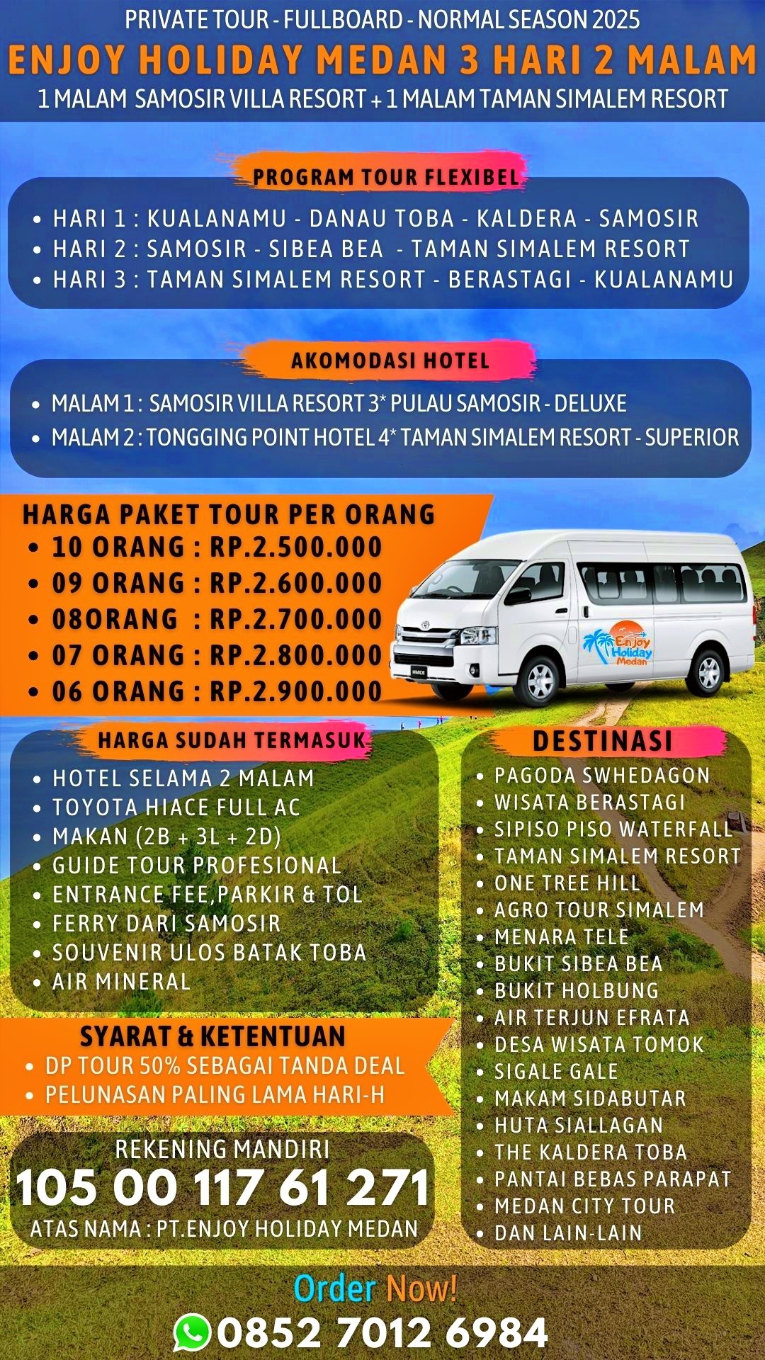 Harga Sewa Bus Pariwisata