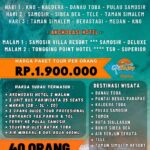 3D2N Cuti Bajet Medan Lake Toba