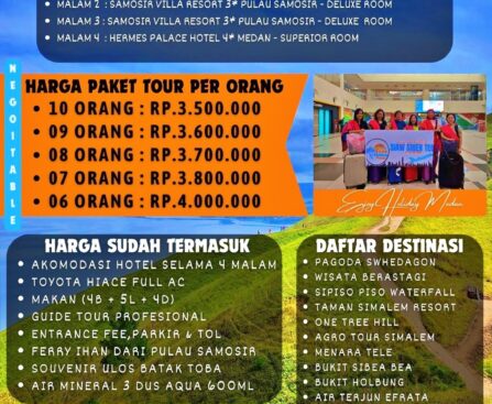 6D5N Orangutan Lake Toba Tour