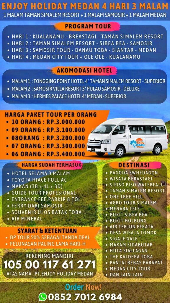 Lake Toba Tour Package